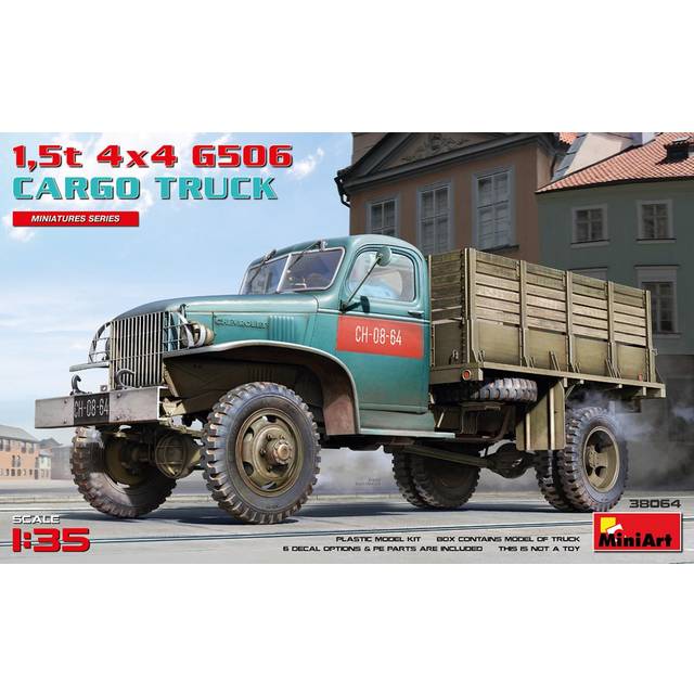 MIN38064 - Miniart 1:35 - 1.5t 4x4 G506 Cargo Truck