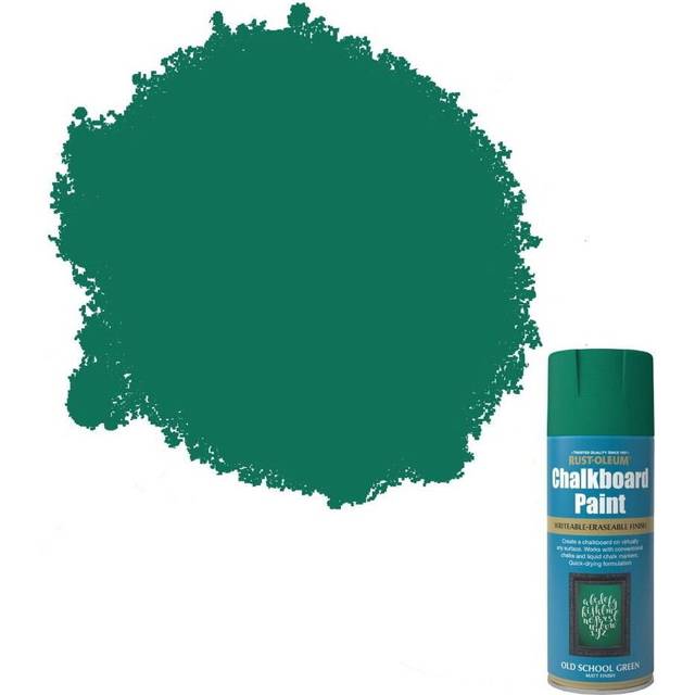 Rust-Oleum Old School Green Chalkboard Spray Paint Matt Blackboard 400ml