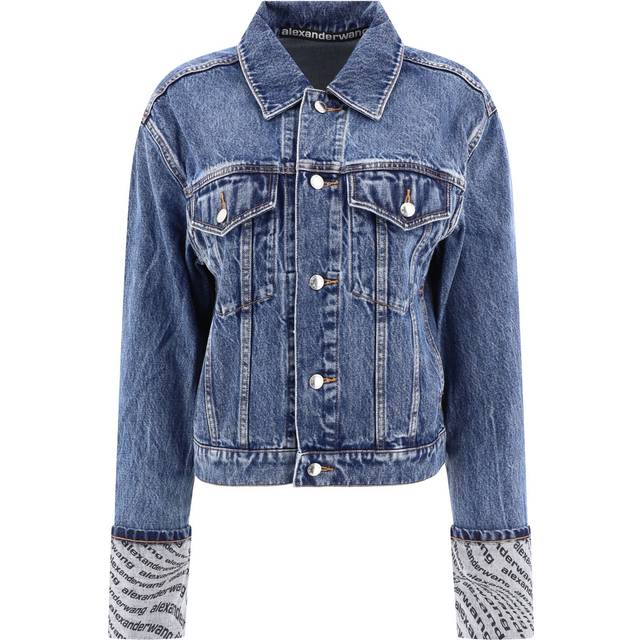 Veste jean en coton - Bleu - S