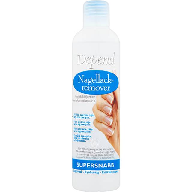 Depend Neglelakfjerner u. acetone parfumefri