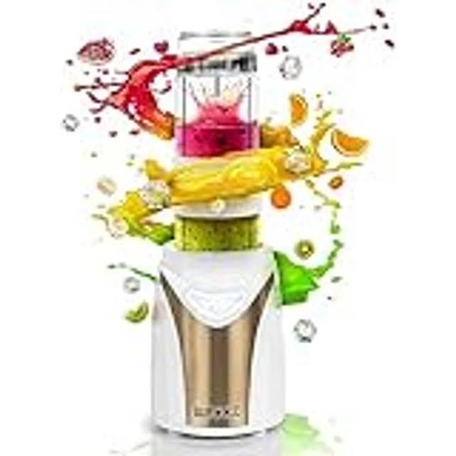 Duronic personal blender bl540, mini blender with 570ml bottle - white