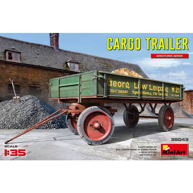 MIN38043 - Miniart 1:35 - Cargo Trailer