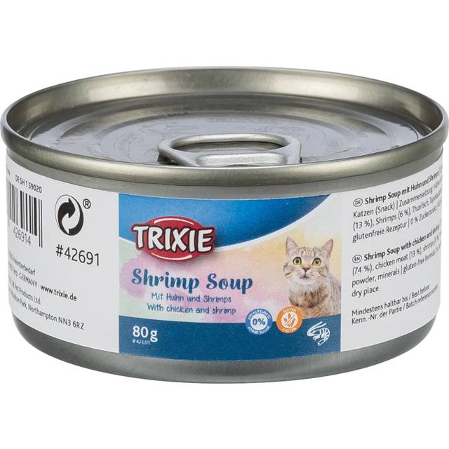 Trixie Soppa till Katt med Kyckling och Lax 80 g