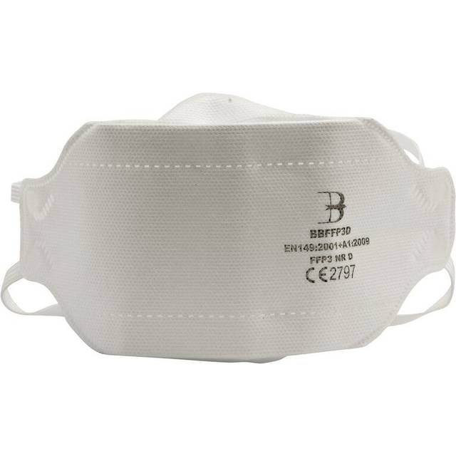 Draper FFP3 SI MOD Fold Flat Disposable Face Masks Pack of 5