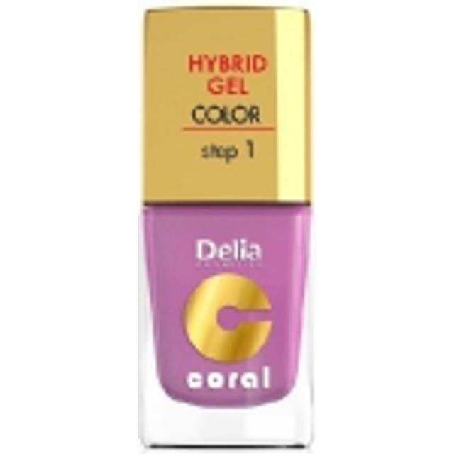Delia Cosmetics Coral Nail Enamel Hybrid Gel Gel-nagellack Skugga 05  11 ml