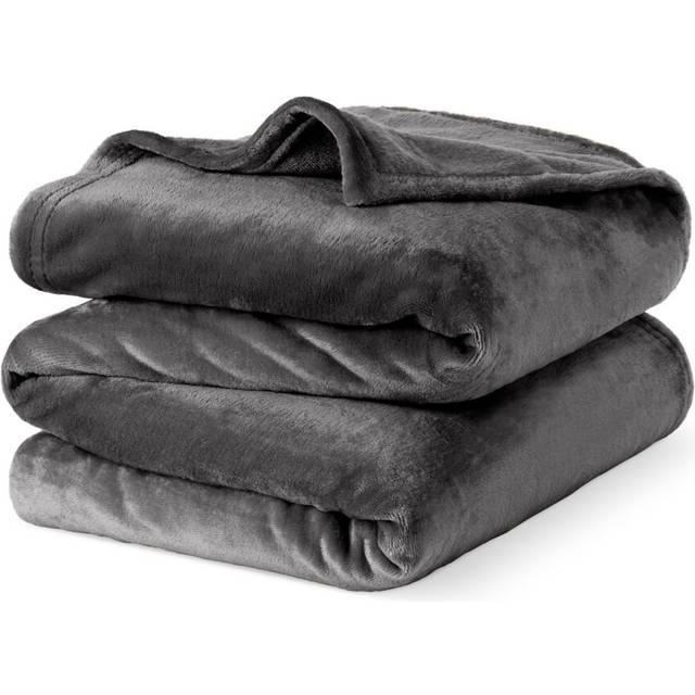 (DOUBLE, URBAN CHIC) LIVIVO Soft Flannel Fleece Blanket - Warm Microfiber Throw