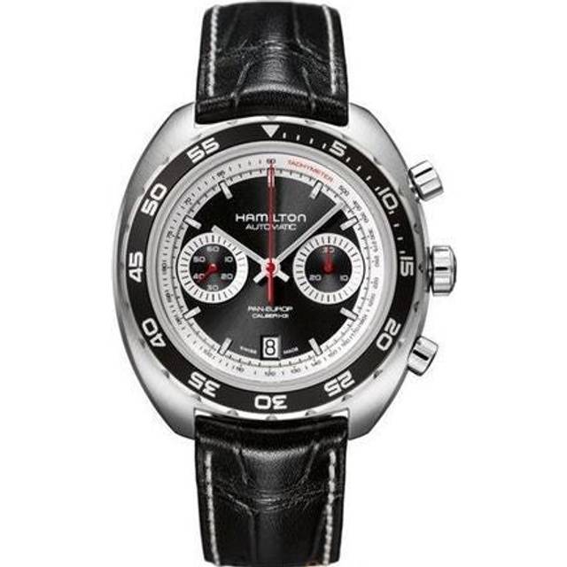 Hamilton Watch Pan Europ - Black