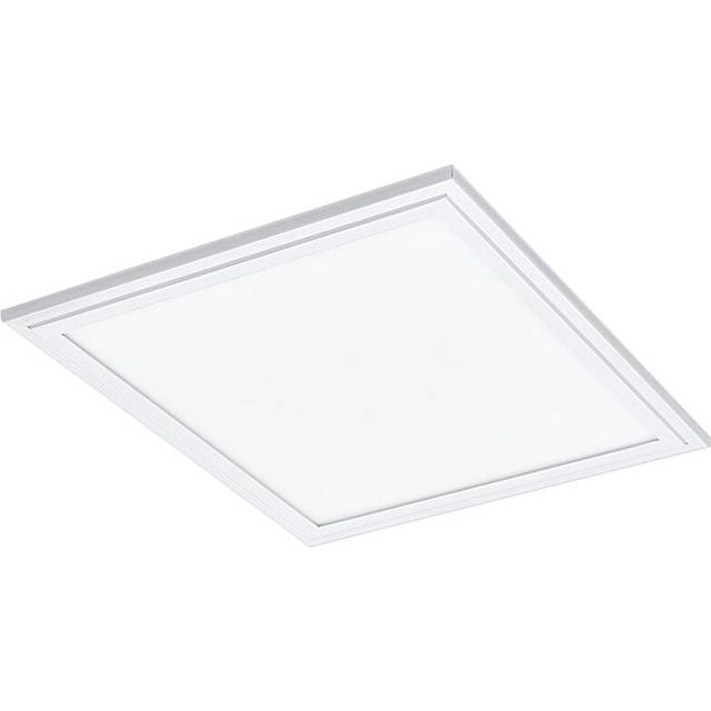 Flush Ceiling Panel Light White Sqaure Tile 16W Built in LED 4000K