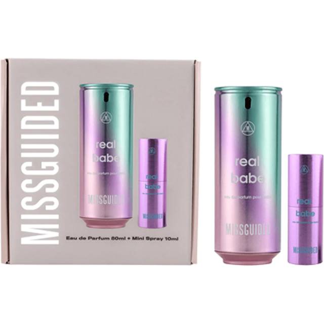 Missguided real babe 80ml eau de parfum/10ml eau de parfum set
