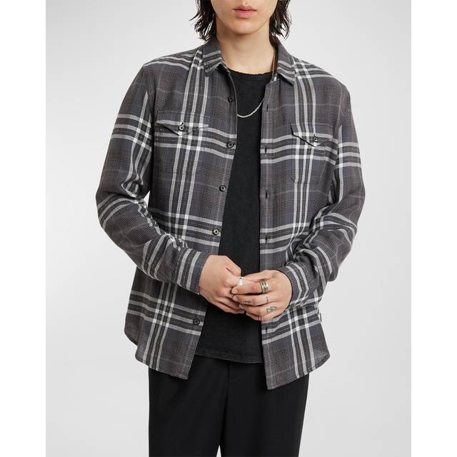 John Varvatos Dale Yarn Dye Sport Shirt