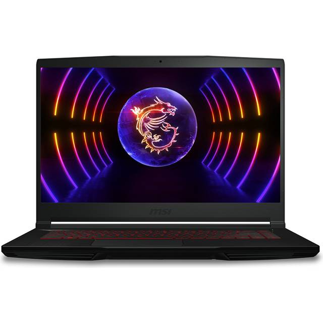 MSI Gaming Thin GF63 12UCX-472UK Intel® Core™ i5 i5-12450H Laptop 39.6 cm (15.6") Full HD 16 GB DDR4-SDRAM 512 GB SSD NVIDIA GeForce RTX 2050 Wi-Fi 6 (802.11ax) Windows 11 Home Black