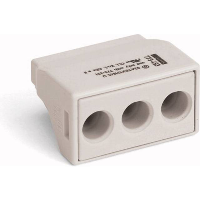 773-493 (50 Stück) - Push in terminal 3x2,5...6mm² 773-493