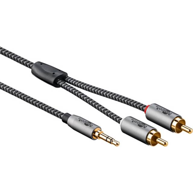 Goobay Mp3 Jack to Cinch Audio Adapter Cable - 3M