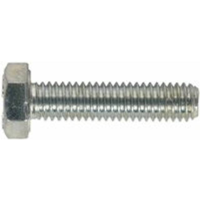 50 PACK HT Setscrew - M6 x 25mm - Grade 8.8 Zinc - Fully Threaded - DIN 933