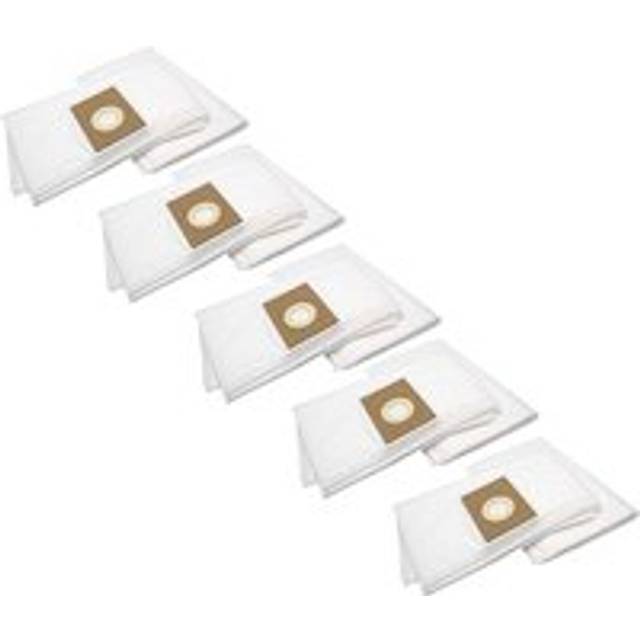 Vhbw - 50x Vacuum Cleaner Bag compatible with Tosel gs 1700, 1725 Vacuum Cleaner, 35 cm x 23 cm, White