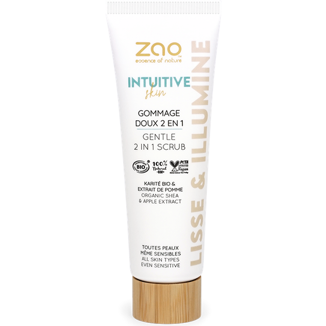 ZAO Økologisk Gentle 2 in 1 Scrub, Ansigtsmaske og Scrub 50ml