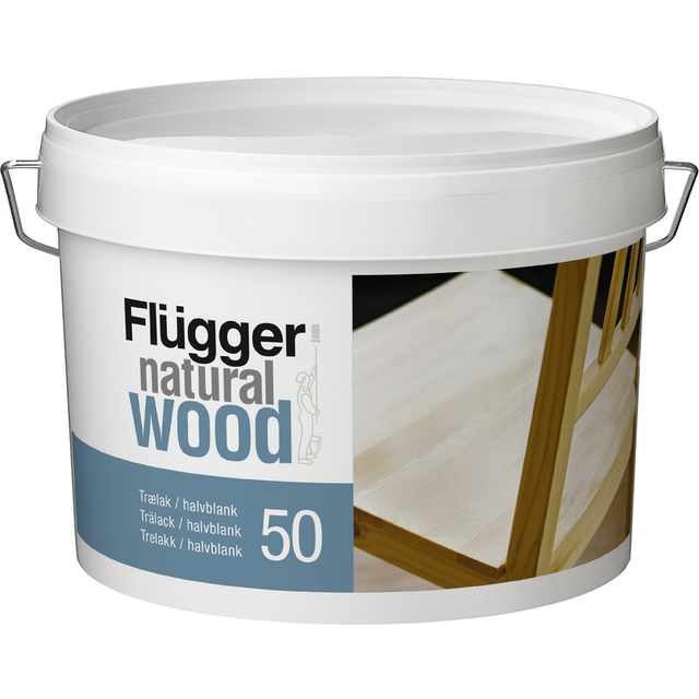 Flügger Natural Wood Trälack - 3 L