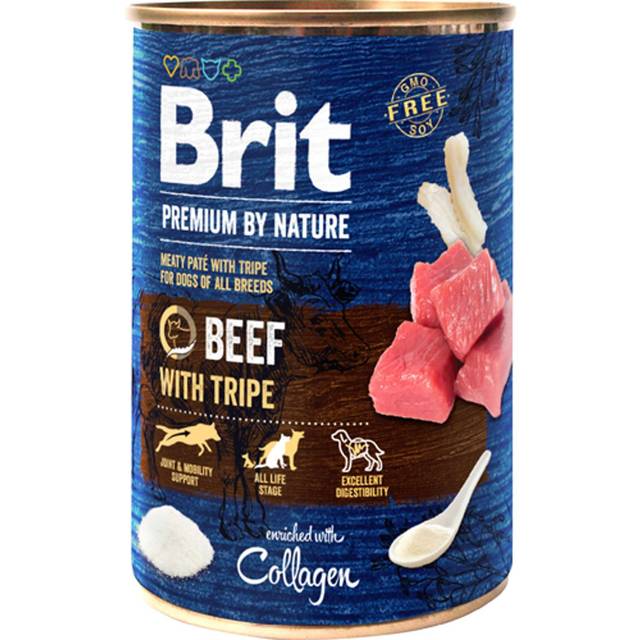 Brit Premium by Nature Beef with Tripes 400 g