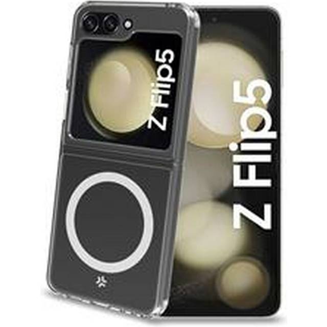 Celly Mobiltelefonfodral Samsung Z Flip 5 GELSKINMAG1058 Transparent