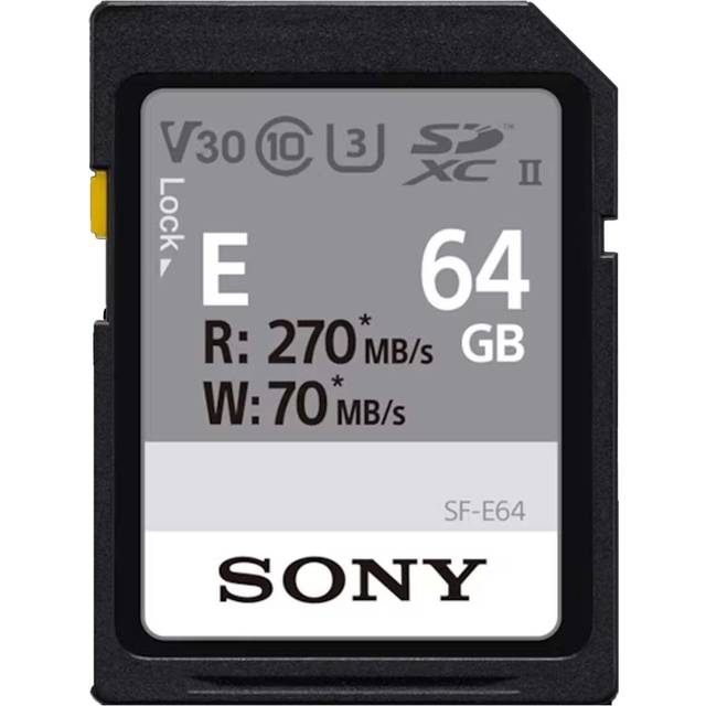 Sony SF-E 64GB UHS-II SDXC Memory Card