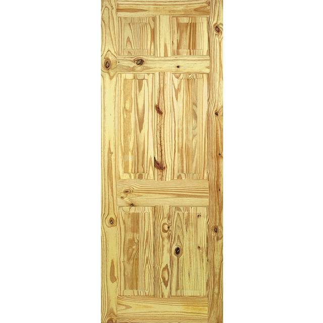 LPD Knotty Pine 6P Internal Door 1981 x 686mm Unfinished