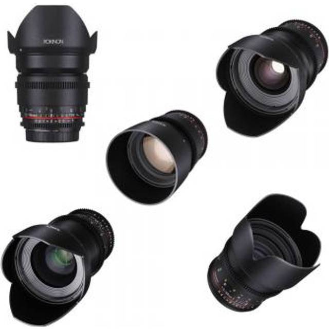 Rokinon 16 24 35 50 85mm Cine DS Lens Kit for Sony E-Mount