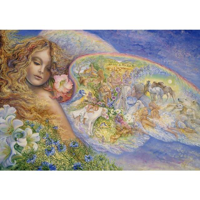 Josephine Wall - Wings of Love