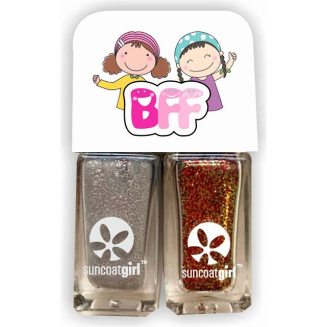 Suncoat BFF Duo Glitter Neglelak Sæt