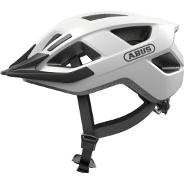 Abus Aduro 3.0 Cykelhjelm, Polar White, M/52-58cm