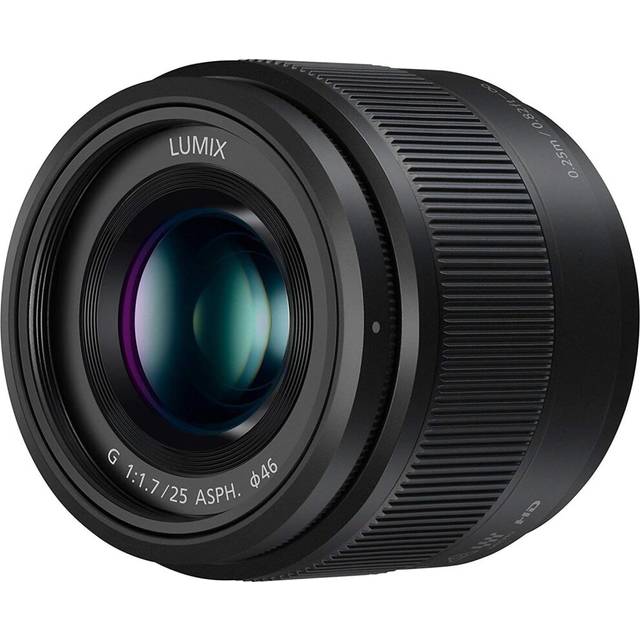 Panasonic LUMIX G 25mm F/1.7 ASPH (HH025, White Box) Black