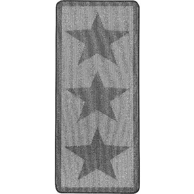 My Mat My Stain Resistant Star Charcoal 67X100, Grey