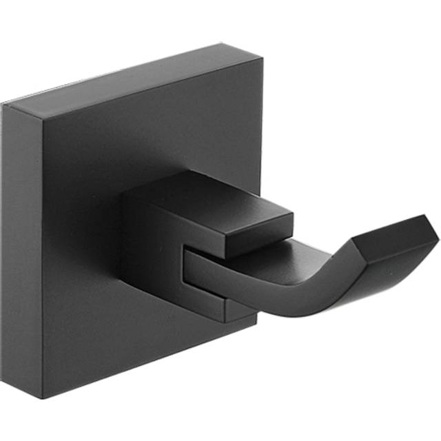 Sq hook blk Square Hook Brass Black - Bristan