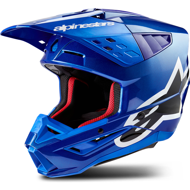 Alpinestars SM5 Corp Crosshjälm Blå
