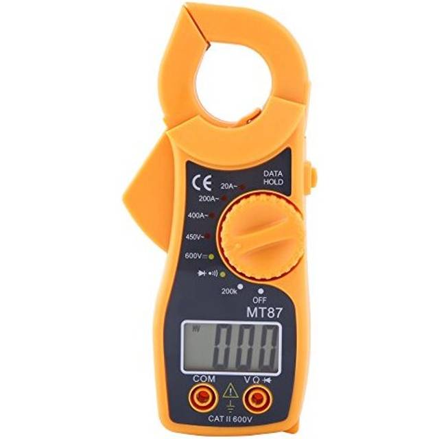 Digital Multimeter, Clamp AC DC Voltmeter Ammeter Ohmmeter Volt Tester LCD Meter, for Safely Measures Voltage, Resistance, Current, for Home,