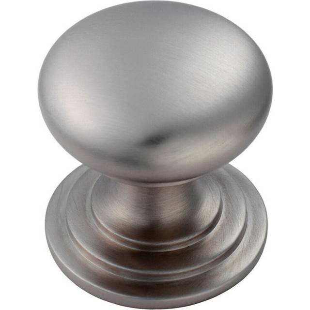 Victorian Round Cupboard Door Knob 25mm Dia Stainless Steel Cabinet Handle
