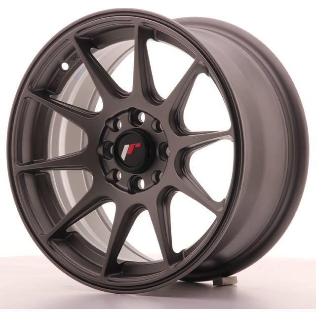 Japan Racing JR11 Gun metal 7X15 4/100/108 ET30 CB67,1