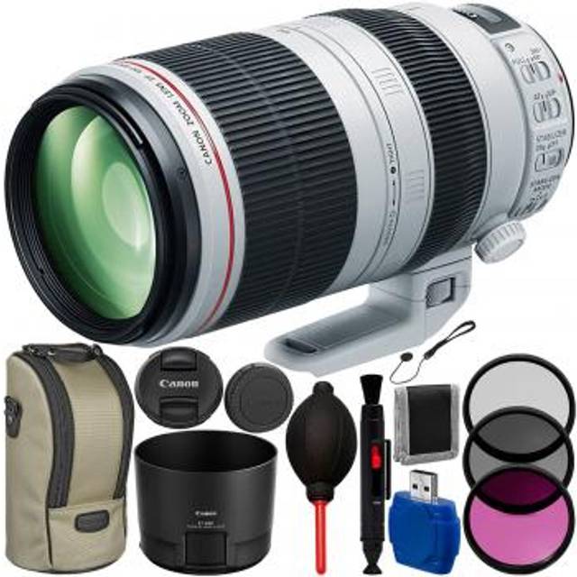 Canon EF 100-400mm f/4.5-5.6L IS II USM Lens Accessory Bundle