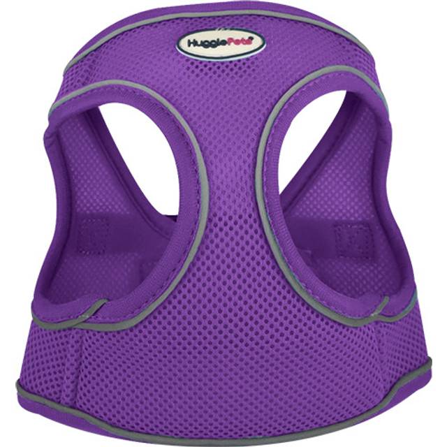 HugglePets Step In Air Mesh Dog Harness Large Purple, Purple