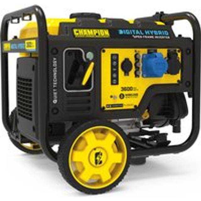 Champion 3600 watt petrol digital hybrid frame type inverter generator portable