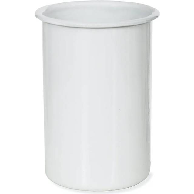 Enamel Toothbrush Holder White