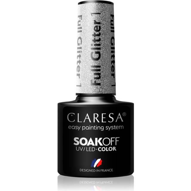 Claresa Claresa SoakOff UV/LED Color Full Glitter Gel neglelak 5ml
