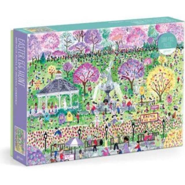 Michael Storrings Easter Egg Hunt 1000 Piece Jigsaw Puzzle