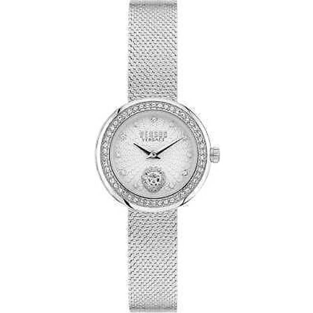 Versus Versace, Watches, female, Gray, ONE SIZE, Lea Petite Crystal Watch