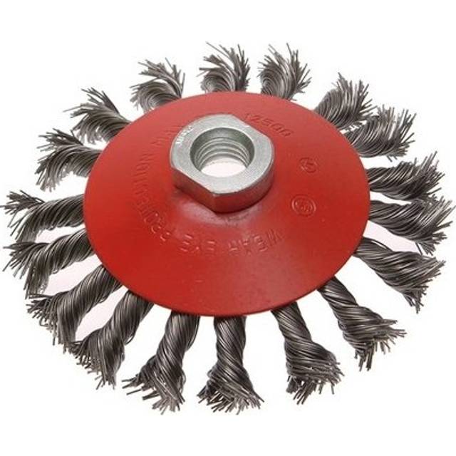 Faithfull Twisted Knot Wire Wheel Brush 115mm M14 Thread