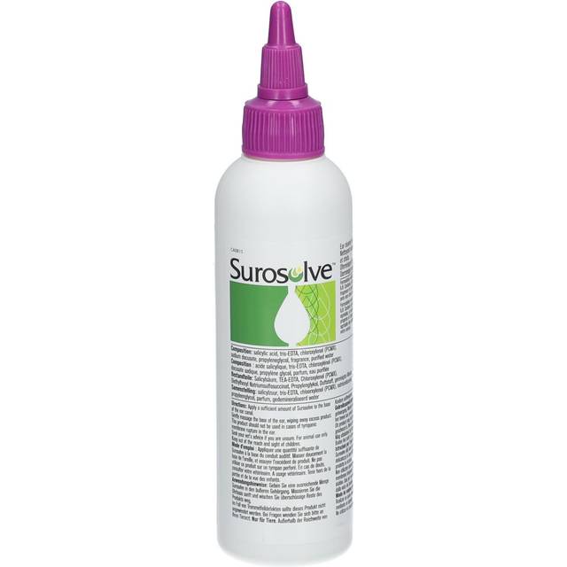 Surosolve öronrengöring för hundar och katter - 125 ml
