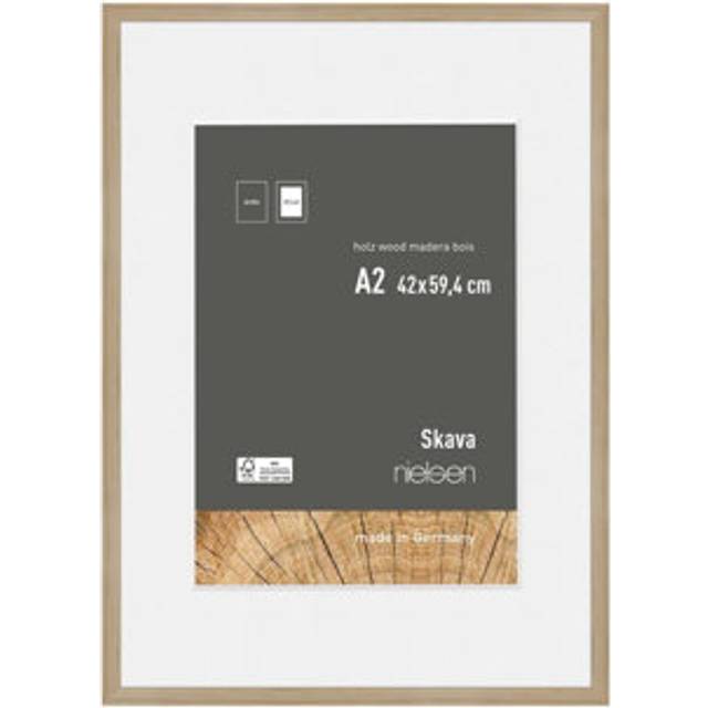nielsen Skava Wooden Picture Frame - White (59.4cm H x 42cm W x 2cm D)
