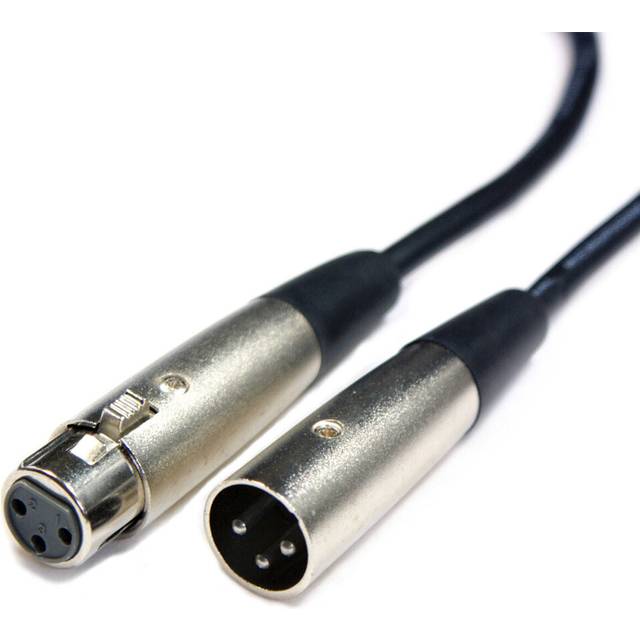 5x 10m 3 Pin XLR Male to Female Cable PRO Audio Microphone Speaker Mixer Lead