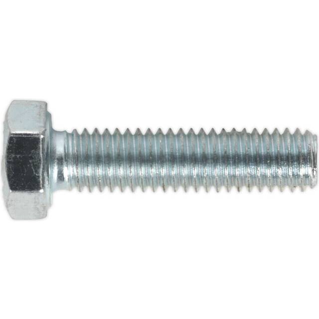 50 Pack Ht Setscrew - M5 X 20mm - Grade 8.8 Zinc - Fully Threaded - Din 933