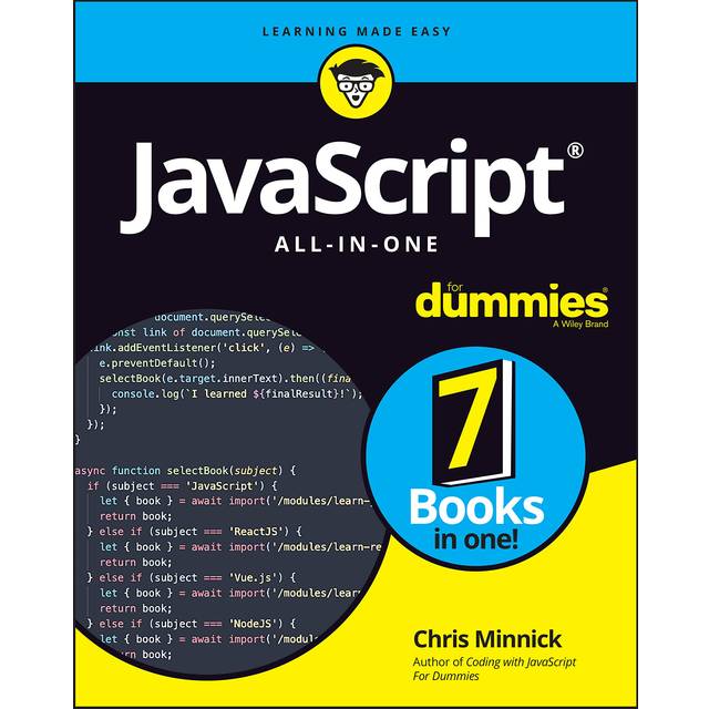 JavaScript All-in-One For Dummies Chris Minnick (Hæftet, 2023)