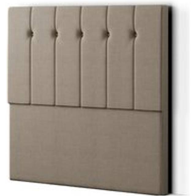Eleganza Highland Double Mink Malham Weave Floor Standing Headboard - Cream